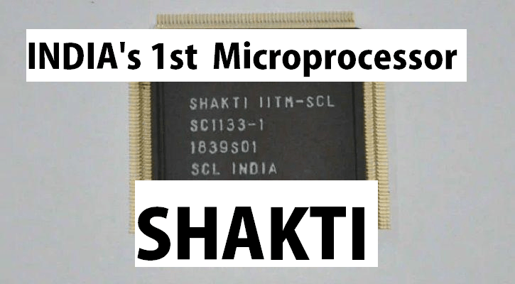 "SHAKTI" India's First Indigenous Microprocessor SOC based on RISC-V Architecture.