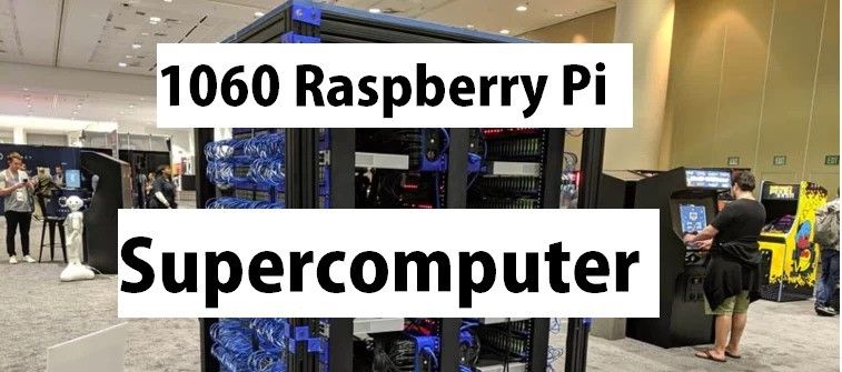 The 1060 Raspberry Pi Supercomputer