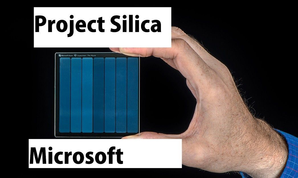[Microsoft Silica] Storing data on a piece of glass can last centuries
