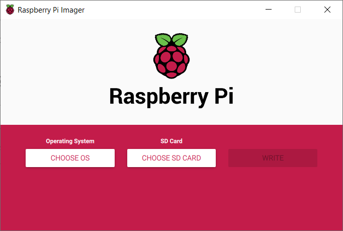 Raspberry Pi Official Imager [ Burn Raspbian to SD card ]