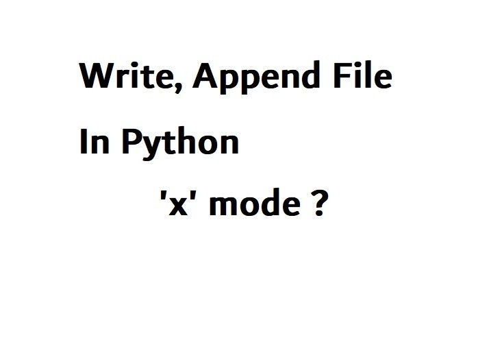 Write to File in Python