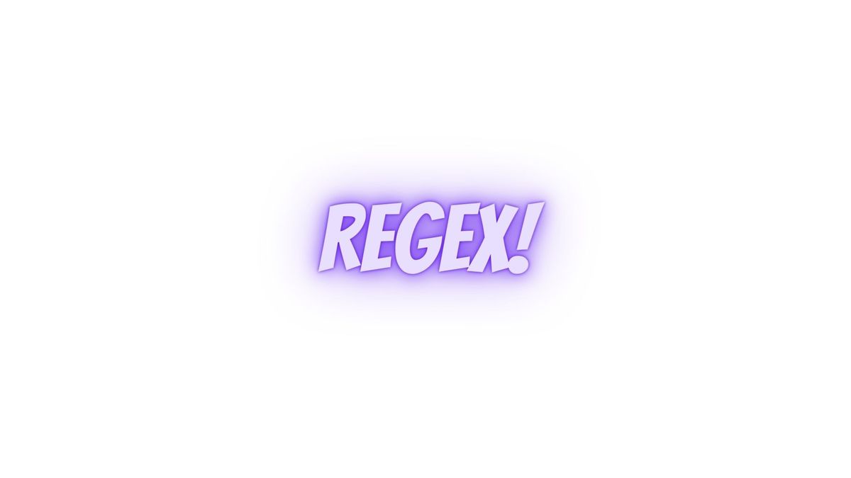 Python Regex (re- regular expression operation)