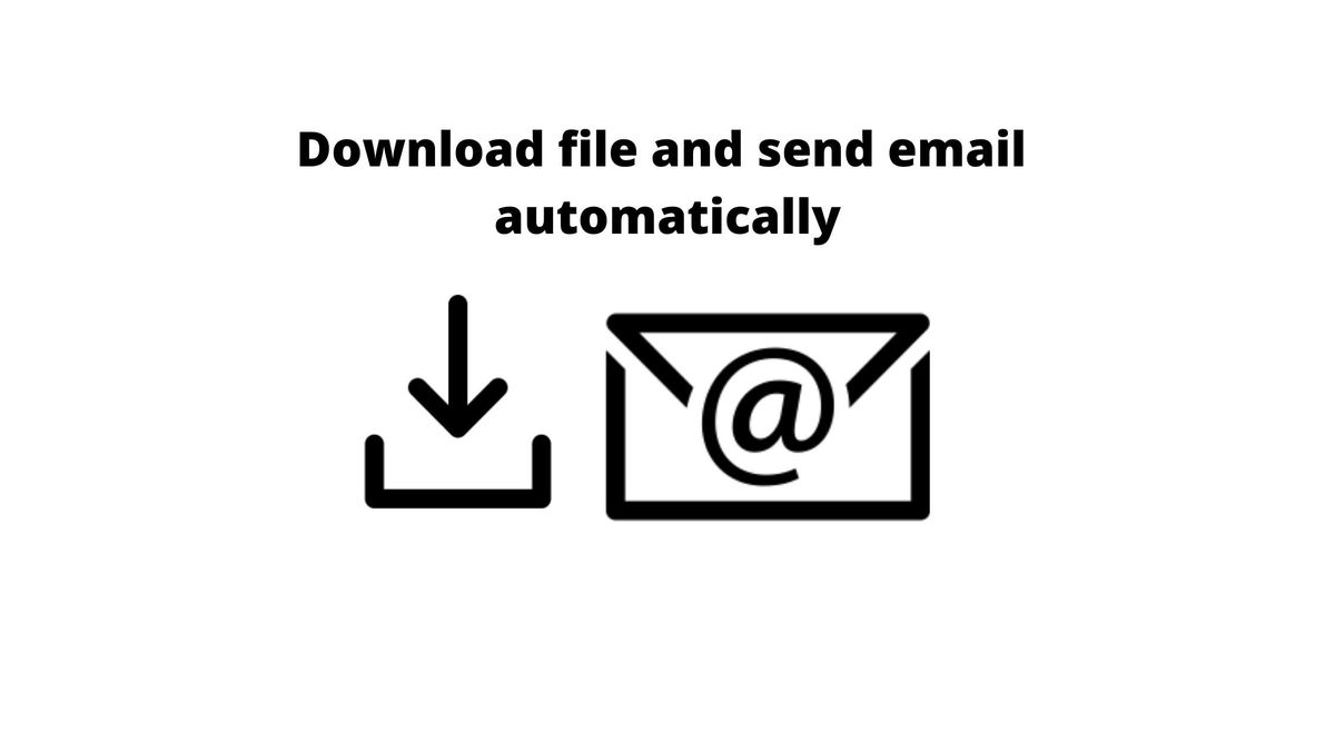 Download file from URL and send email using python