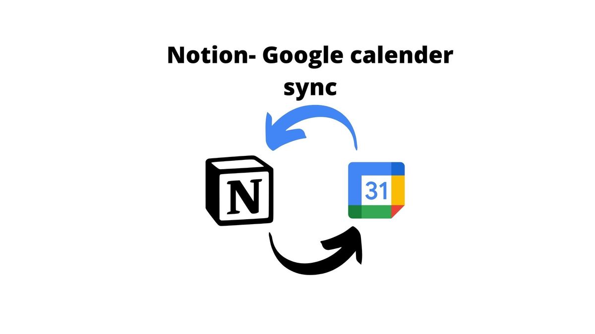 Sync notion and google calendar.