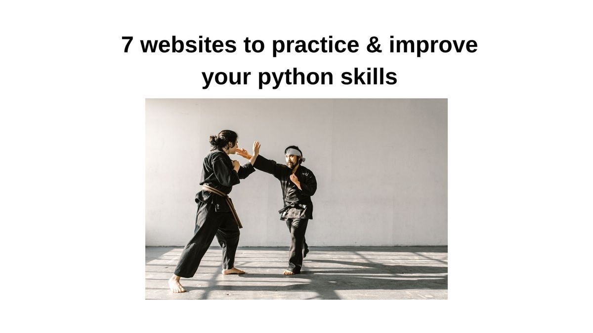 7 websites to improve your python skills