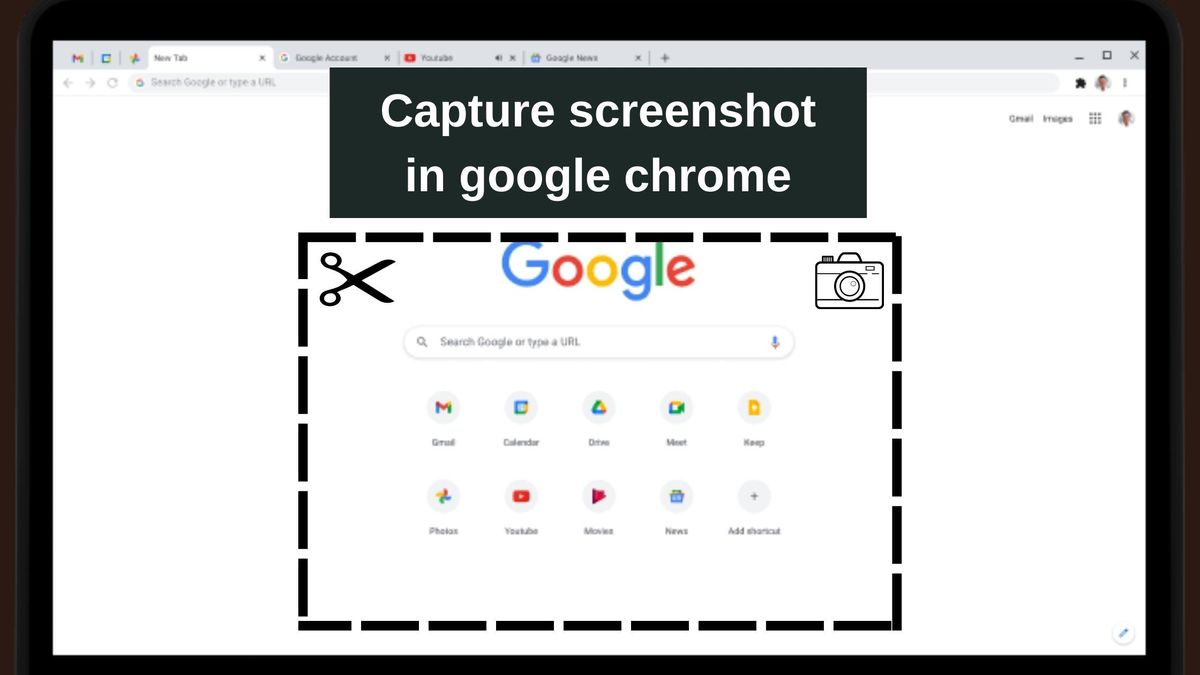 Take screenshots in google chrome without installing a chrome plugin