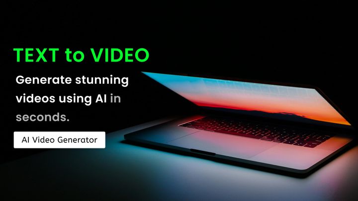 Generate stunning videos Using text to video AI