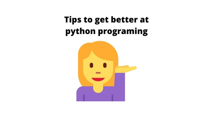 Tips to write better code in python